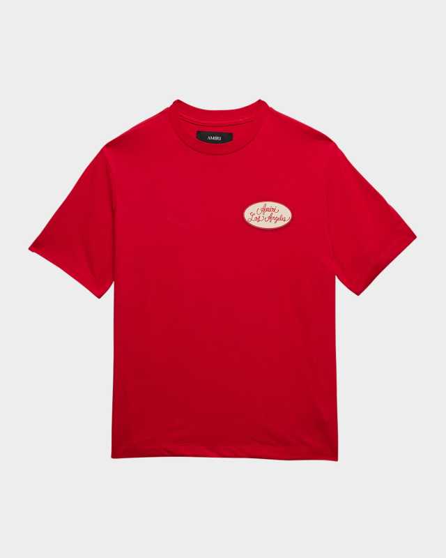 Kid's Station Patch Short-Sleeve T-Shirt, Size 4-